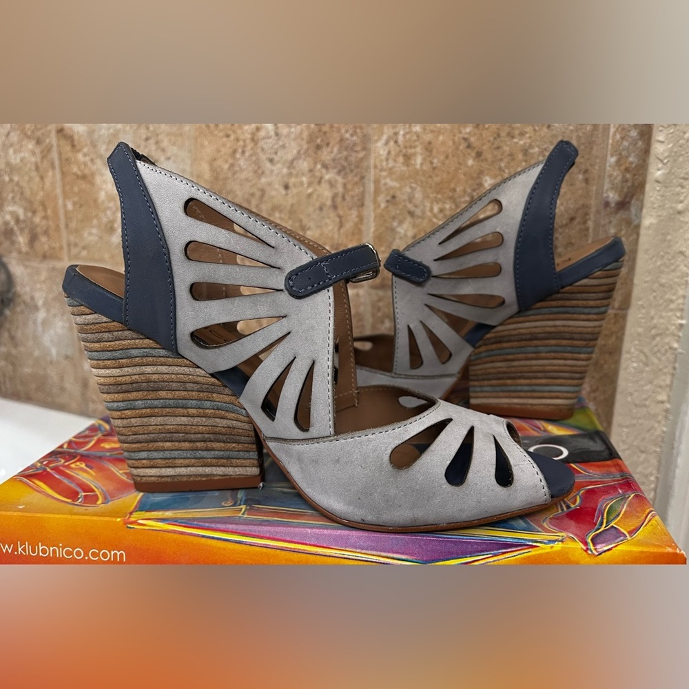 Klub Nico chunky heel sandals